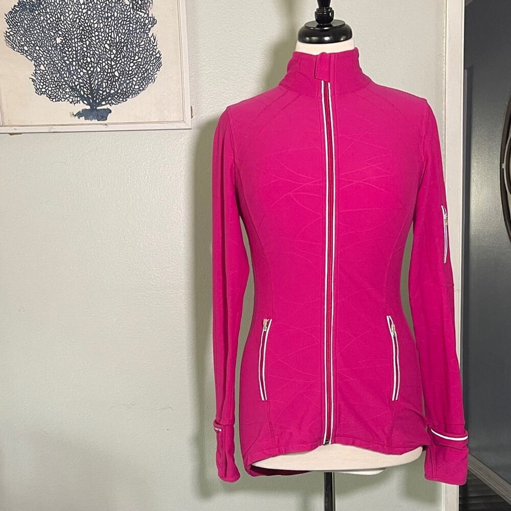 Kirkland Signature Women's Fuchsia Running/ Exercise Jacket- EUC
